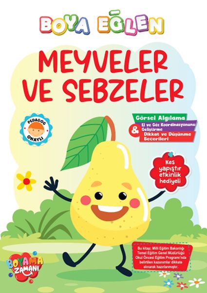 Boya Eğlen - Meyveler ve
Sebzeler
