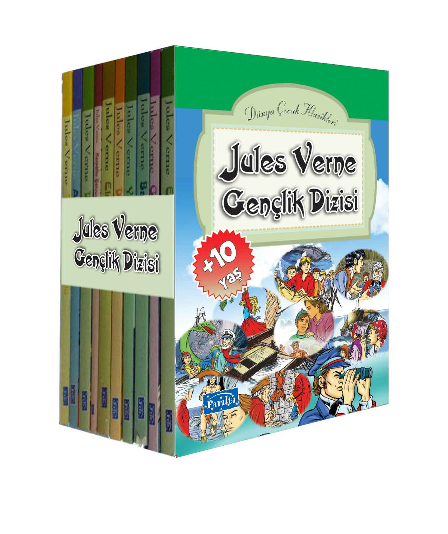 Jules Verne Gençlik Dizisi (10 Kitap Takım)