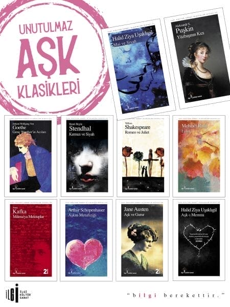 Unutulmaz Aşk Klasikleri Seti (10 Kitap Takım)