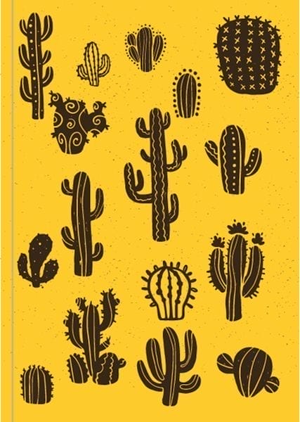 Defterek A5 ya Çolê ya Zer 15x21