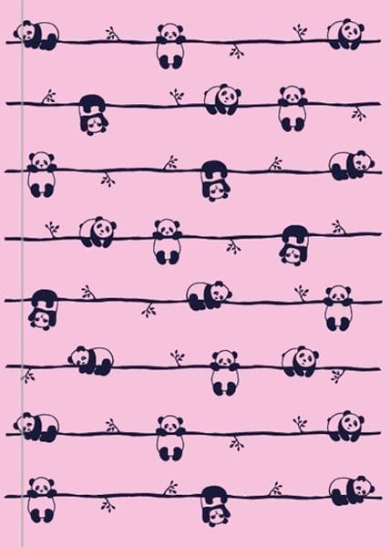 Sleepy Panda A5 Notizbuch 15x21