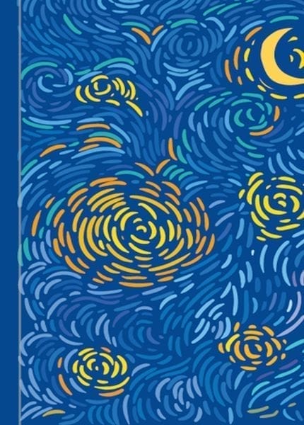 Notizbuch „Sternennacht“ 9x15