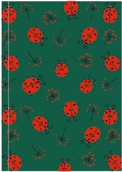 Marienkäfer-Notizbuch 9x15