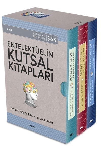 Set mit heiligen Büchern der Maya-Intellektuellen (gebundene Ausgabe) – 3 Bücher in einer Box