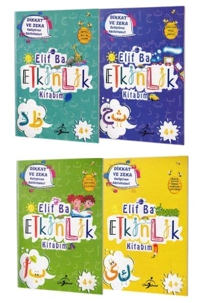 Mein Elif-Ba-Aktivitätsbuch / 4 Bücher -