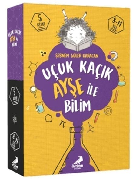 Uçuk Kaçık Ayşe ile Bilim - 5 kitap Takım