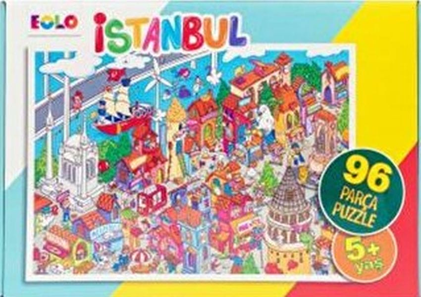 Yer Puzzle-96 Parça Puzzle - İstanbul