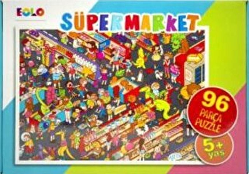 Puzzle Erdê - Puzzle 96 Parçe - Supermarket