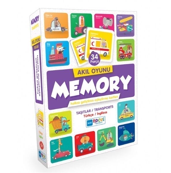 Lîstika Hişê ya Blue Focus - Bîr - Wesayît (34 Kartên Hevber)