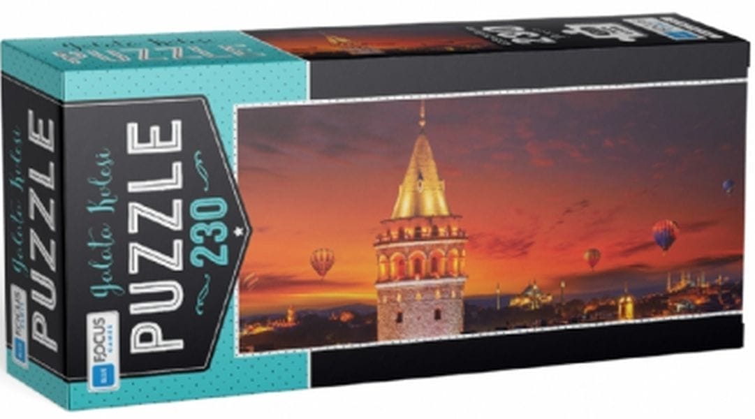 Blue Focus Galata Tower - Puzzle mit 230 Teilen