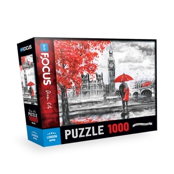 Puzzle Londonê ya 1000 Parçe ya Blue Focus