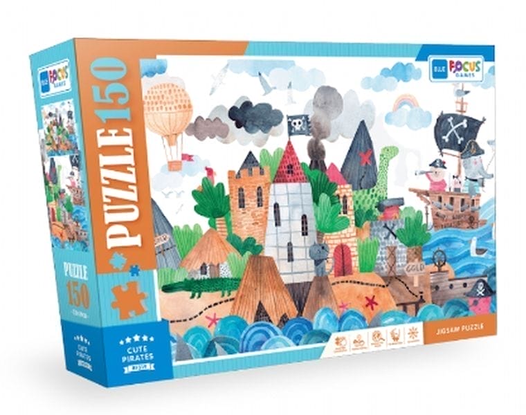 Blue Focus Niedliche Piraten - 150 Teile