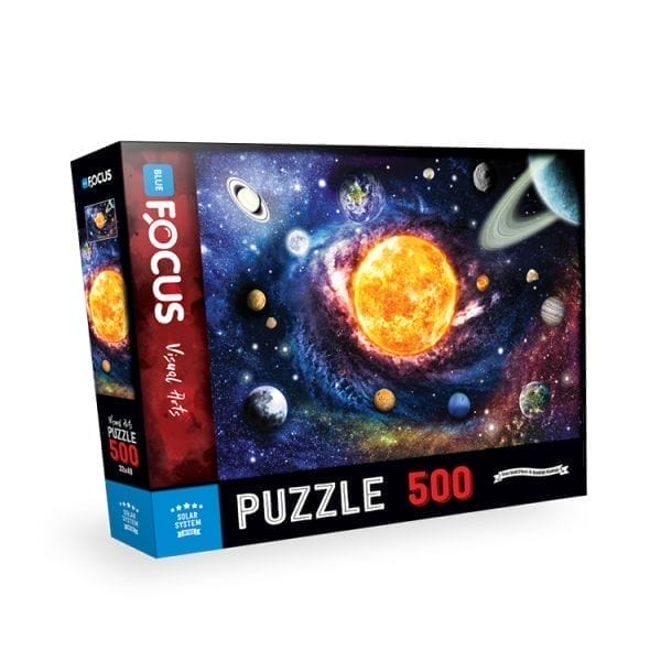 Blue Focus Sonnensystem – 500-teiliges Puzzle