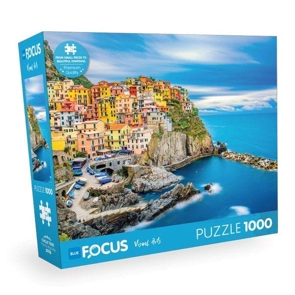 Blue Focus Cınque Terre - 1000 Parça