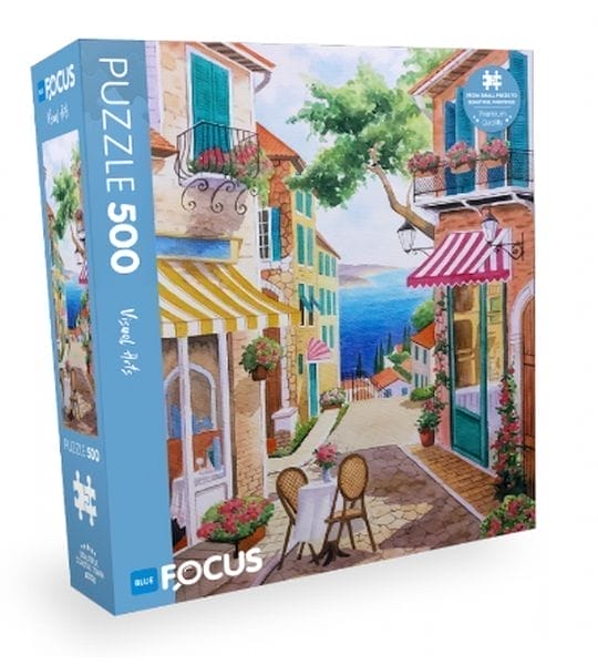 Kolana Peravê ya Xweşik a Blue Focus - 500 Parçe