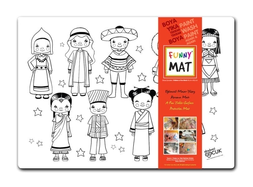 Maça Pêkenok - Zarokên Cîhanê - 33.5x48cm