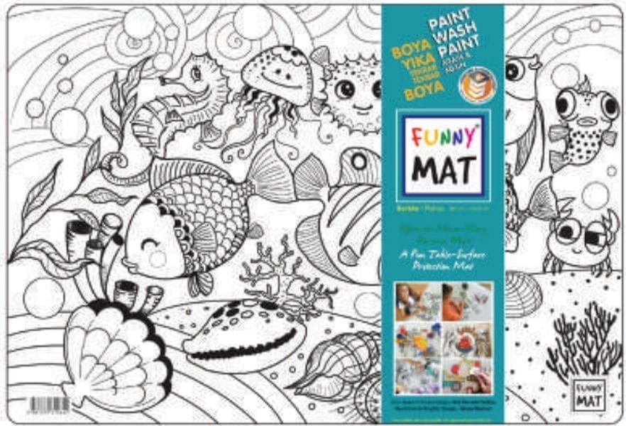 Lustige Fußmatte – Fisch 33,5 x 48 cm