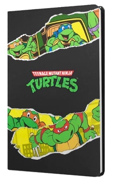 Ninja Turtles Hardcover-Notizbuch, Schwarz