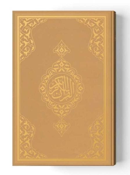 2 Renkli Hafız Boy Kur'An-I Kerim (Miklepsiz) Altın