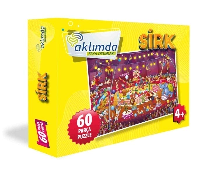 Puzzle Sîrkê ya 60 Parçeyî