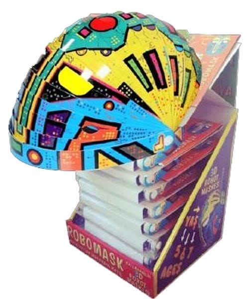 Maska Robotê ya Lîstikvan Robomask (Stand)