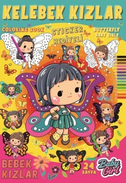 Schmetterlings- und Prinzessinnen-Malständer für Mädchen