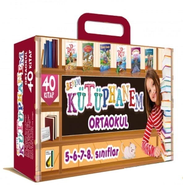 Meine Bibliothek – Mittelschule – Klassen 5, 6, 7, 8 (40 Bücher)