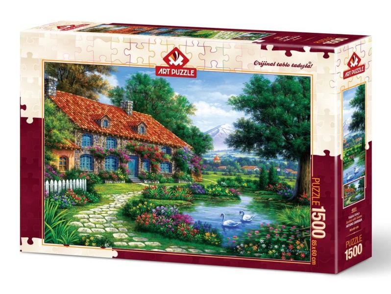 Kuğulu Bahçe 4551 (1500 Parça)