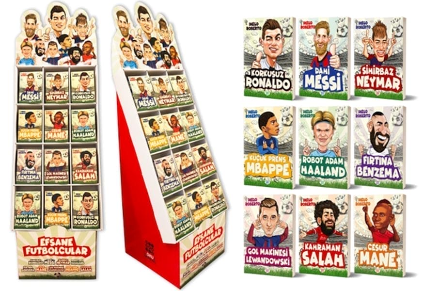 Reihe „Legendäre Fußballspieler“ (225 Bücher)