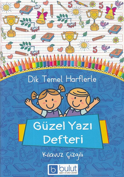 Dik Temel Harflerle Güzel Yazı Defteri (A4)