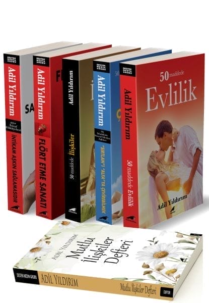 Komela Pirtûkan a Adil Yıldırım bi Diyariya Notebook (5 Pirtûk)