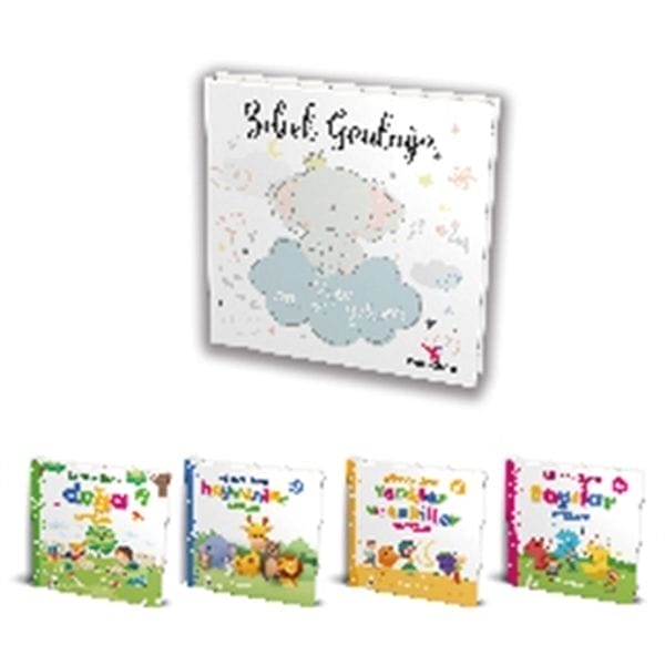 Babybuch-Set für 0-3-Jährige (5 Bücher)