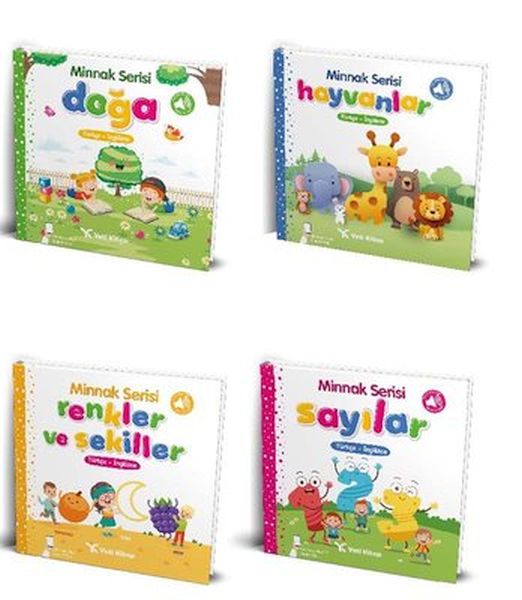 Bebek Kitapları Seti 0-3 Yaş  (4 Kitap)