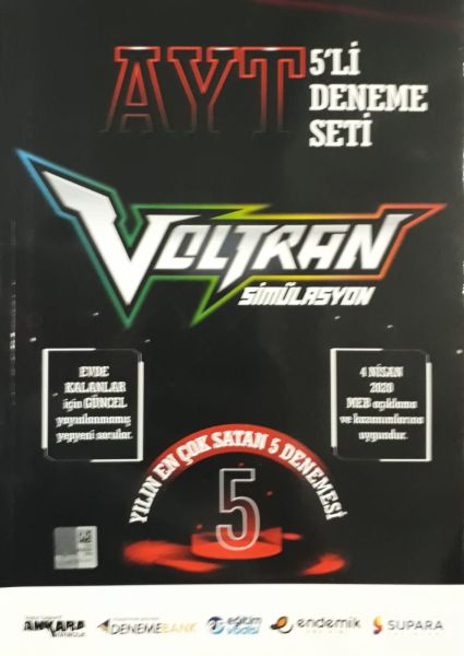 Ankara AYT Voltran 5'li Deneme (Yeni)