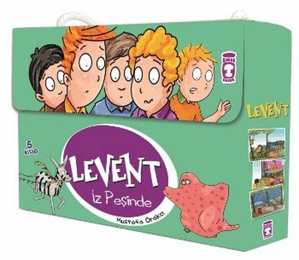 Levent İz Peşinde - 01 Set (5 Kitap Takım)