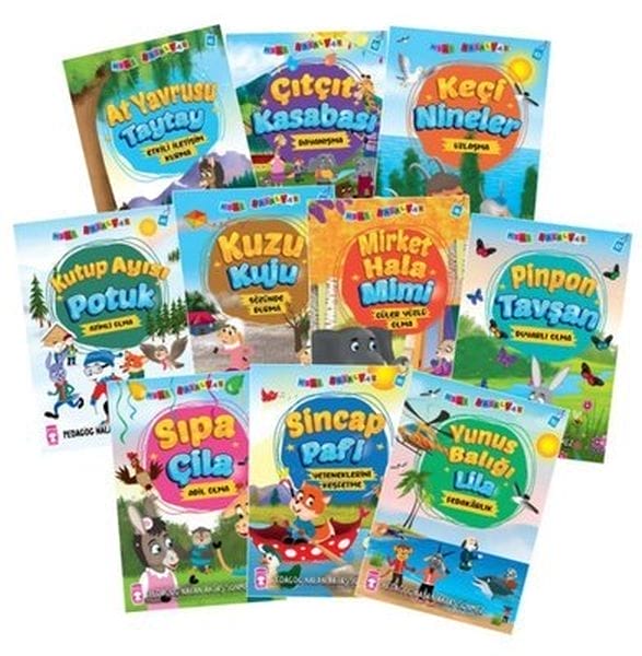 Çîrokên Periyan ên Biçûk Seta 5 (10 Pirtûk)