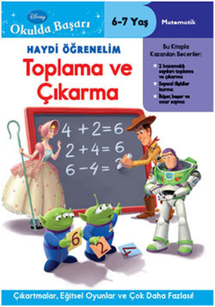 Okulda Başarı 06 - Haydi Öğrenelim Toplama ve Çıkarma (6-7 Yaş)