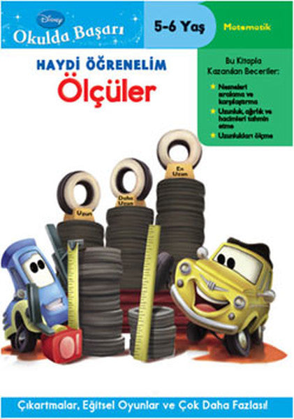Okulda Başarı 03 - Haydi Öğrenelim Ölçüler (5-6 Yaş)