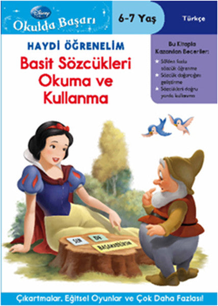 Okulda Başarı 15 - Haydi Öğrenelim Basit Sözcükleri Okuma ve Kullanma (6-7 Yaş)