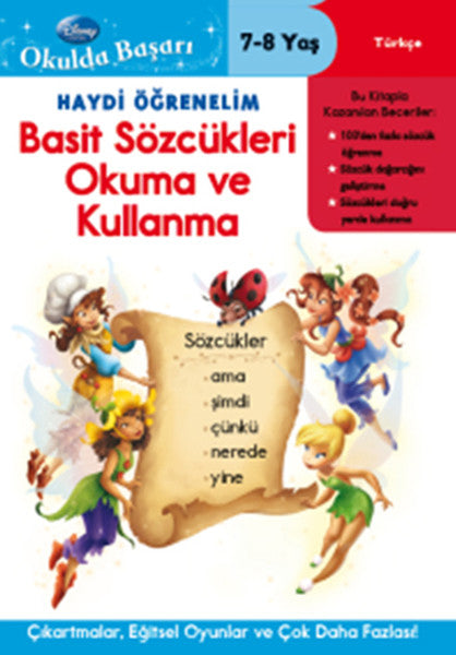 Okulda Başarı 19 - Basit Sözcükleri Okuma ve Kullanma (7-8 Yaş)