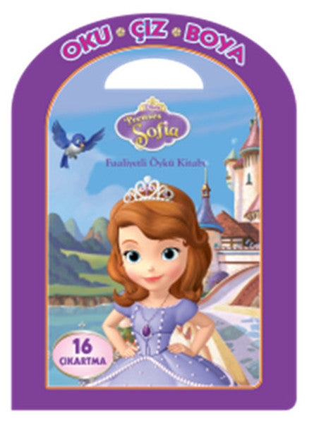 Disney Oku Çiz Boya Prenses Sofia / Faaliyetli Öykü Kitabı