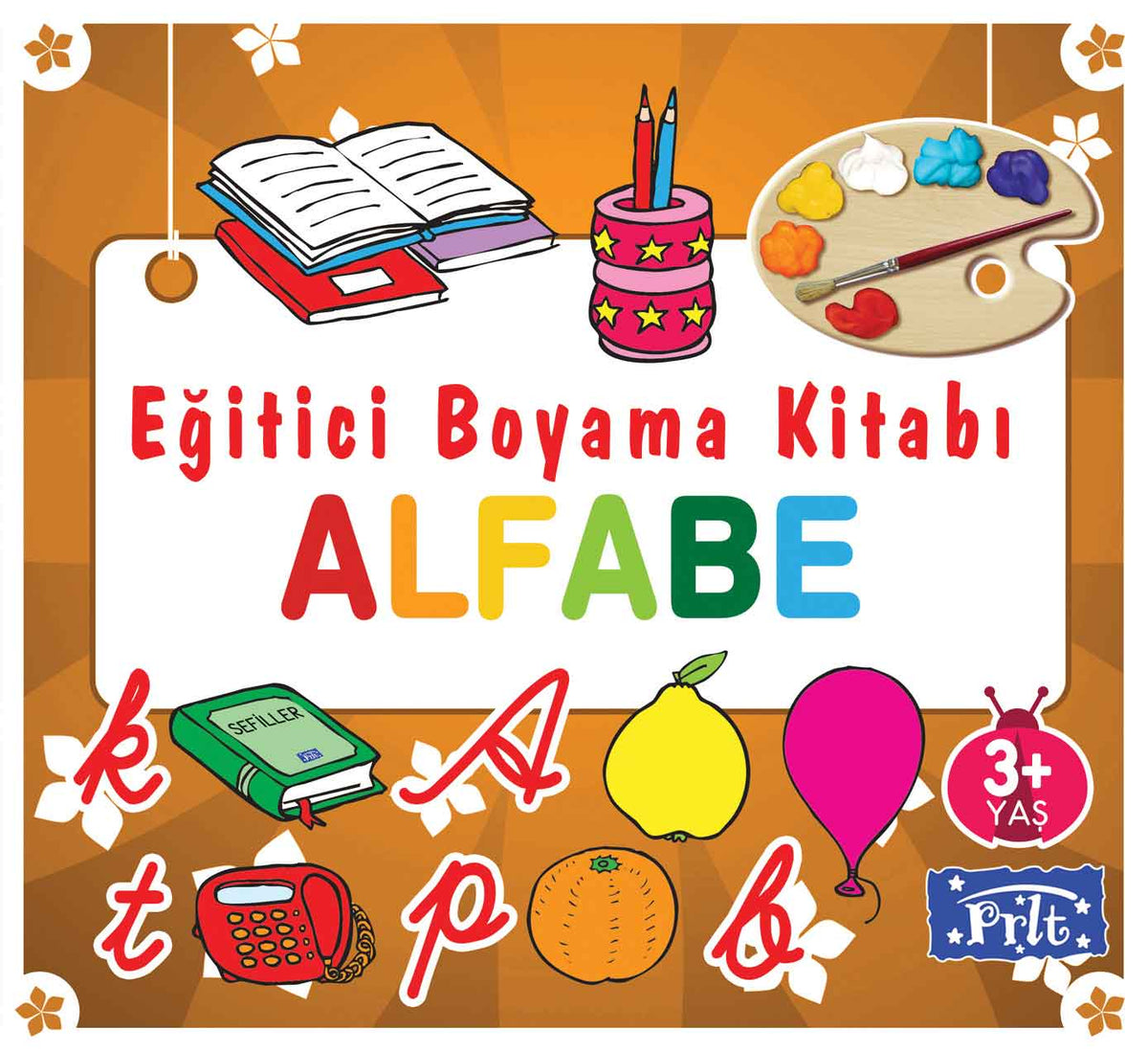 Eğitici Boyama Kitabı - Alfabe