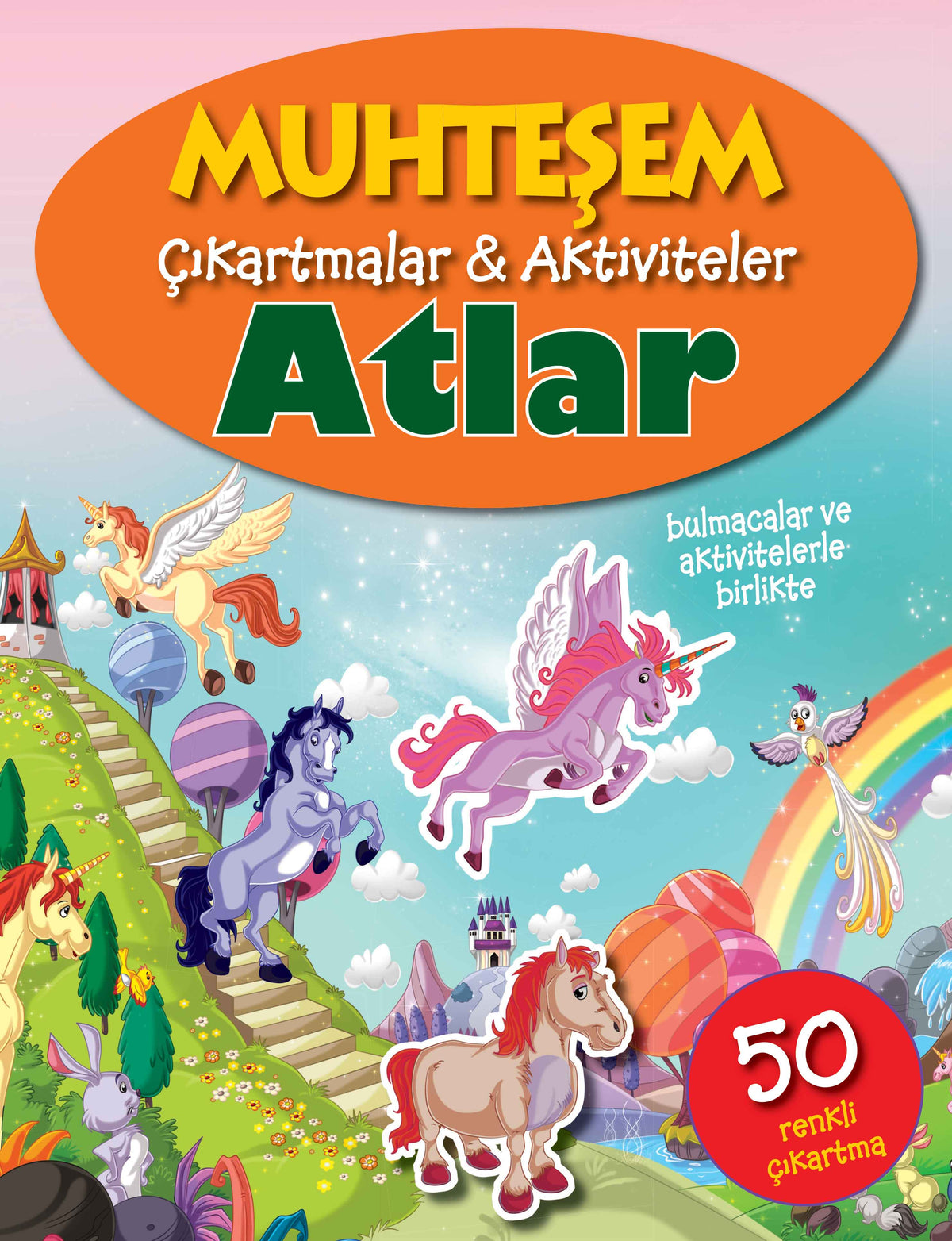 Muhteşem Çıkartmalar ve Aktiviteler - Atlar