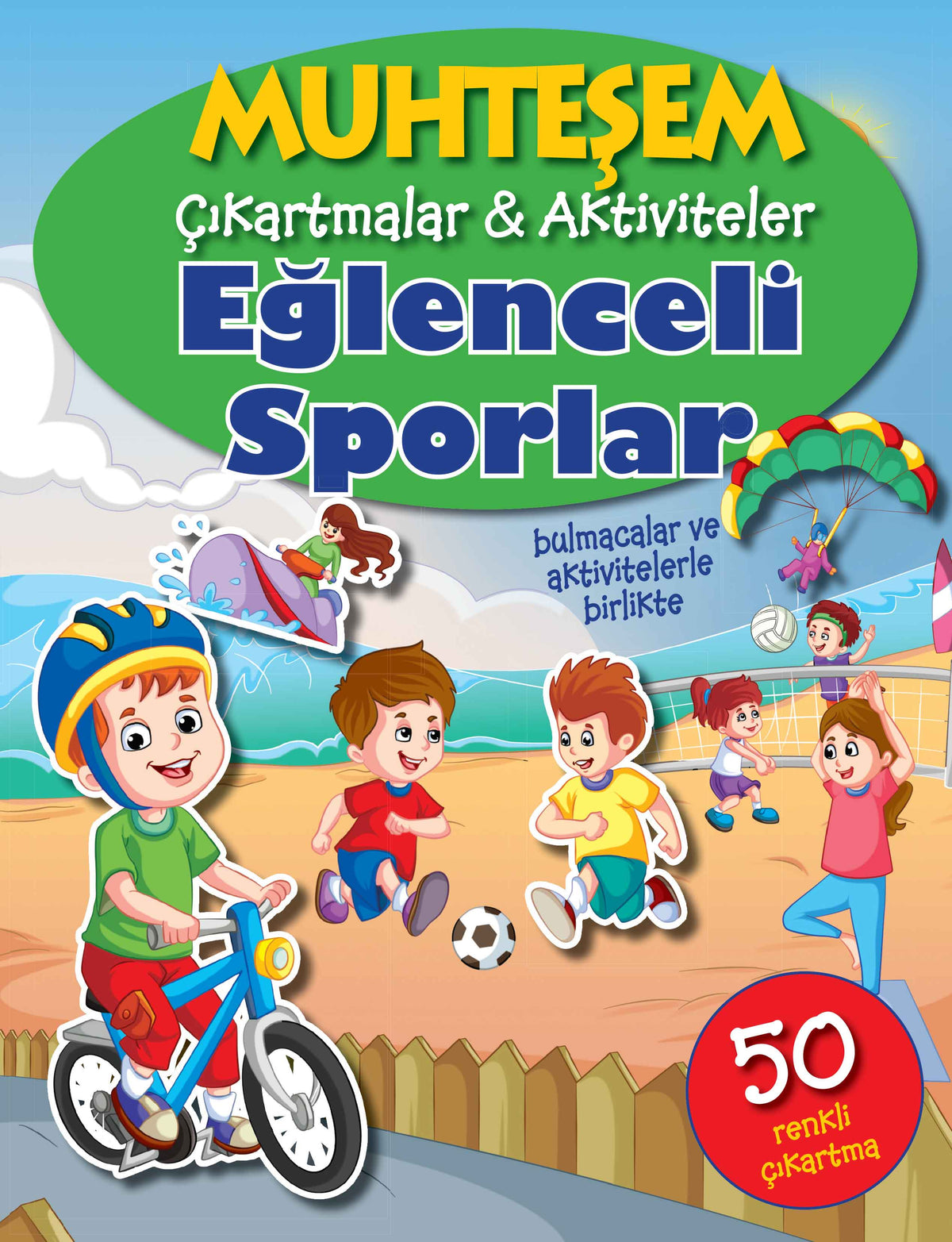 Muhteşem Çıkartmalar ve Aktiviteler - Eğlenceli Sporlar