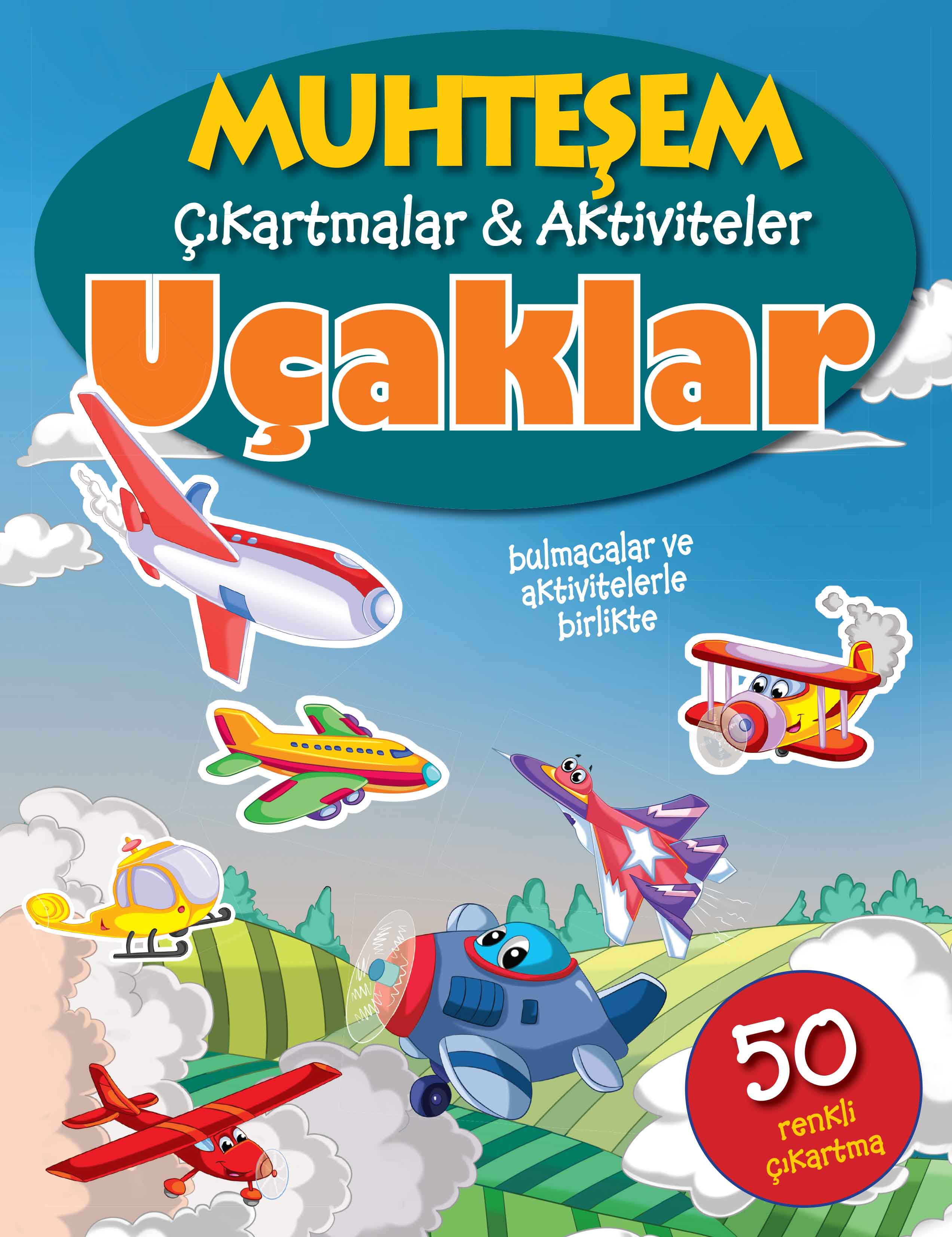 Muhteşem Çıkartmalar ve Aktiviteler - Uçaklar