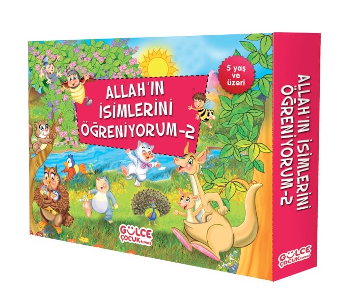 Allahın İsimlerini Öğreniyorum - 2 (10 Kitap Takım)