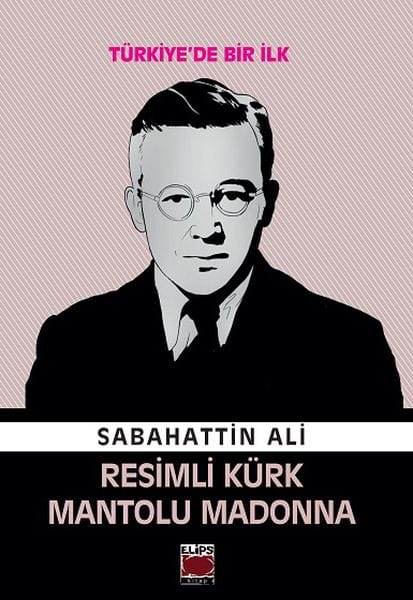 Illustrierte Madonna im Pelzmantel