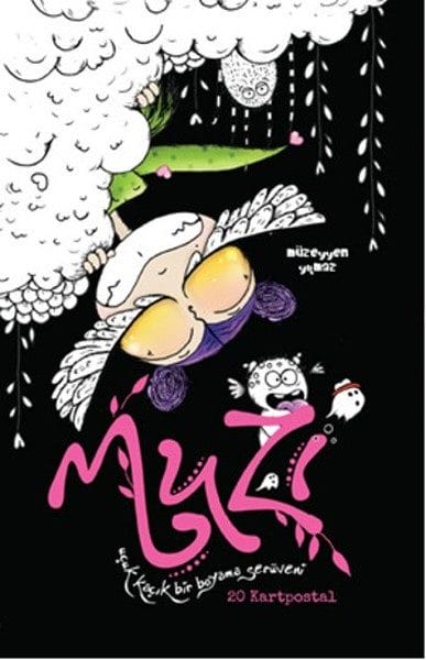 Muzi Postkarten-Malbuch