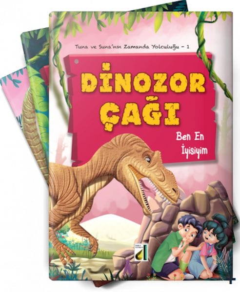Tuna ve Suna'nın Zamanda Yolculuğu - Dinozor Çağı (10 Kitap Takım)
