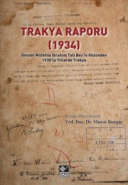 Rapora Trakyayê 1934